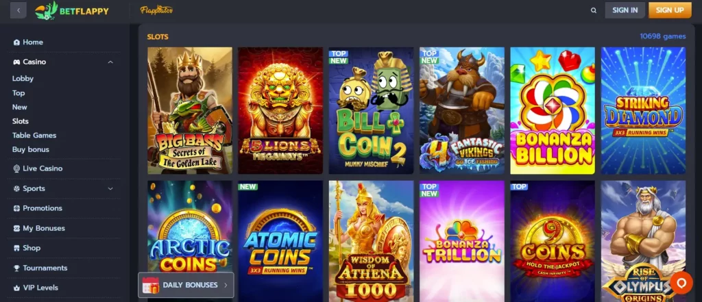 Slot online: classiche, video slot, feature e jackpot (se presenti)